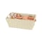 Simplify Shelf Storage Bin, Plastic, Ivory, 6.5 in H, 11.4 in W, 6.5 in L 25094-IVORY - alternate 4